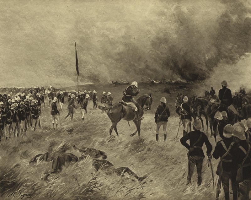 Coomassie elfoglaltsága, 1873-1874 (mélynyomás) alkotó: Henri Louis Dupray