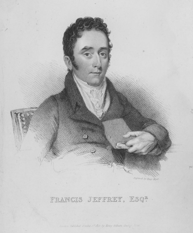 Francis Jeffrey, Lord Jeffrey, skót bíró, irodalomkritikus és az Edinburgh Review szerkesztője alkotó: Henri after Meyer