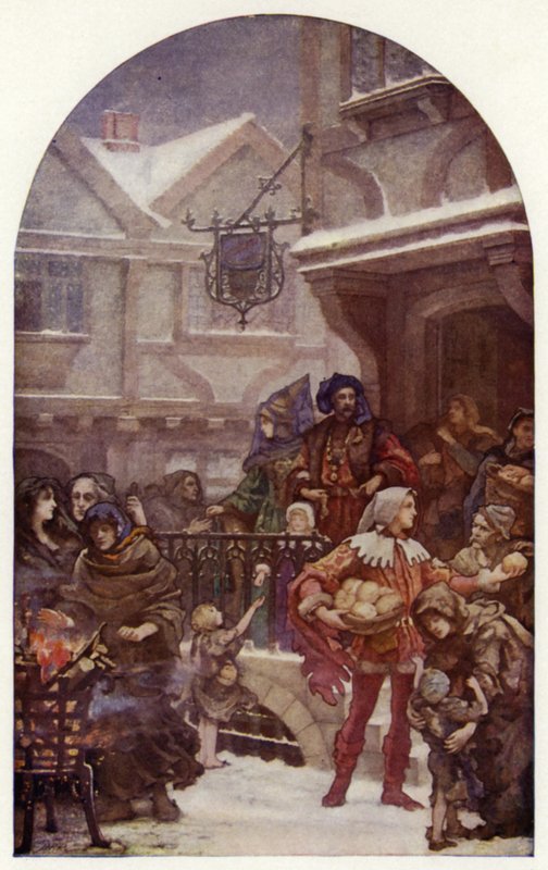 Whittington és a szegények alkotó: Henrietta Rae