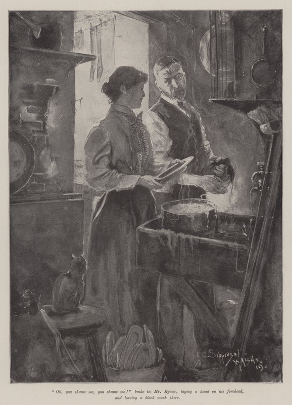 Egy bájos család, George Gissing alkotó: Henry Charles Seppings Wright