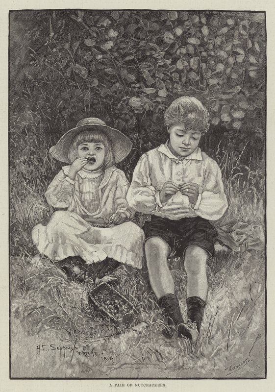 Egy pár diótörő alkotó: Henry Charles Seppings Wright