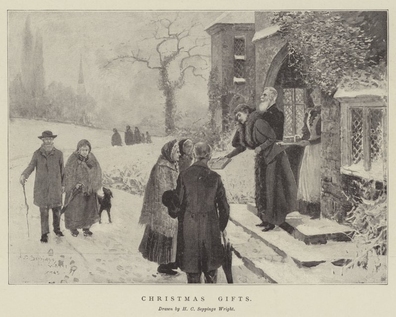 Karácsonyi ajándékok alkotó: Henry Charles Seppings Wright