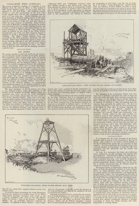 Coolgardie Gold-Fields, Ausztrália alkotó: Henry Charles Seppings Wright