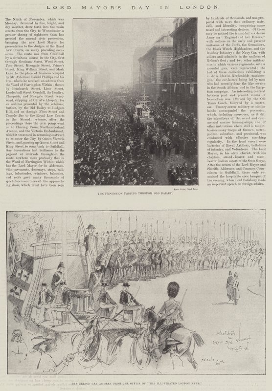 Lord Mayor napja Londonban alkotó: Henry Charles Seppings Wright