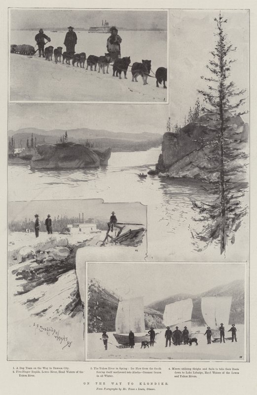 Útban Klondike felé alkotó: Henry Charles Seppings Wright