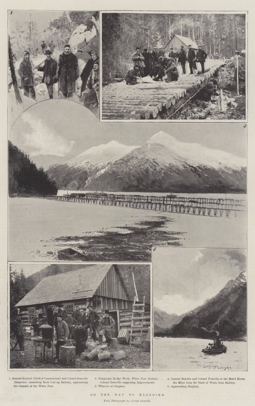 Útban Klondike felé alkotó: Henry Charles Seppings Wright