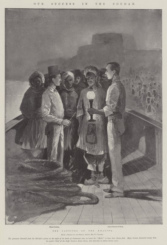 Sikerünk a Soudanban, a Khalifa rabjai alkotó: Henry Charles Seppings Wright