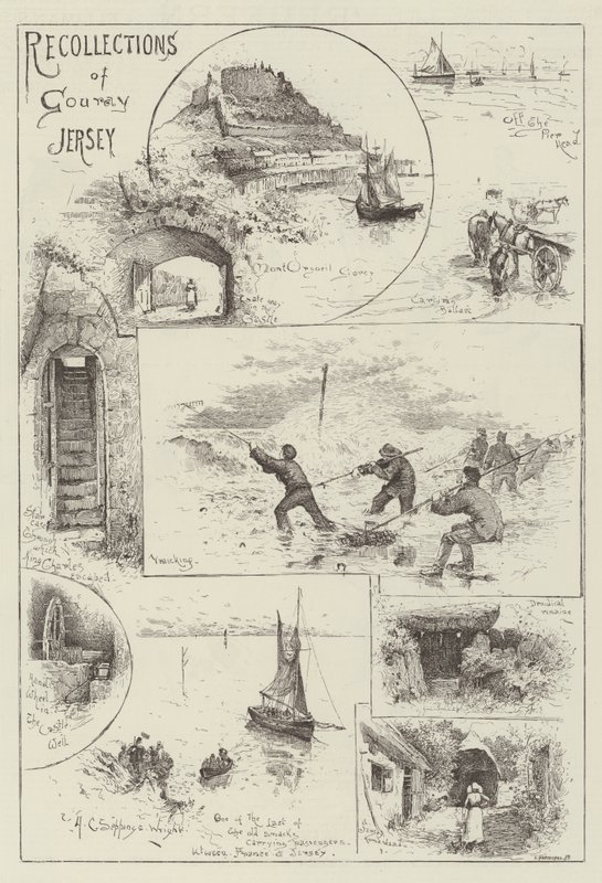 Gouray emlékei alkotó: Henry Charles Seppings Wright