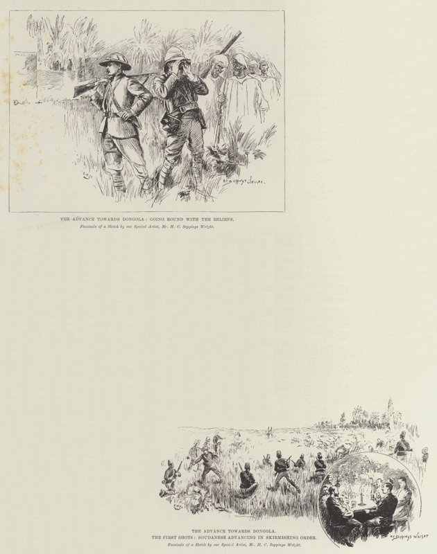 Vázlatok a Mahdist háborúról alkotó: Henry Charles Seppings Wright