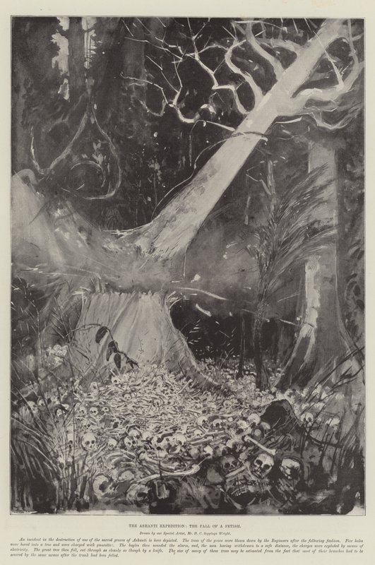 Az Ashanti-expedíció, egy fétis bukása alkotó: Henry Charles Seppings Wright