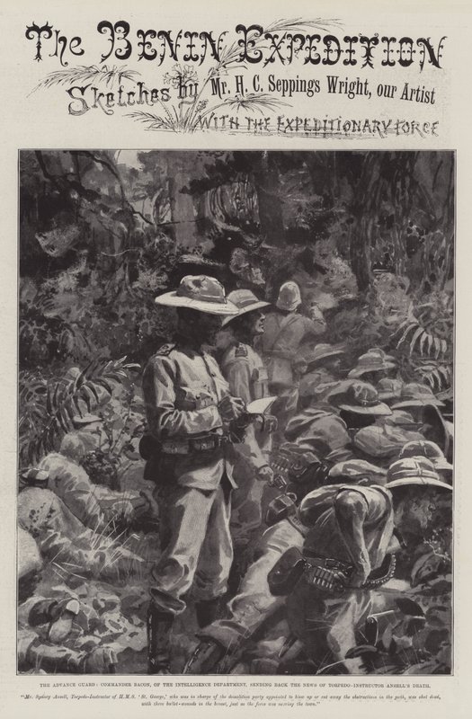 A benini expedíció alkotó: Henry Charles Seppings Wright