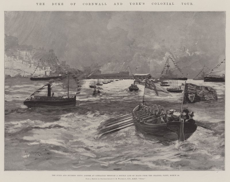 Cornwall hercege és York gyarmati körútja alkotó: Henry Charles Seppings Wright