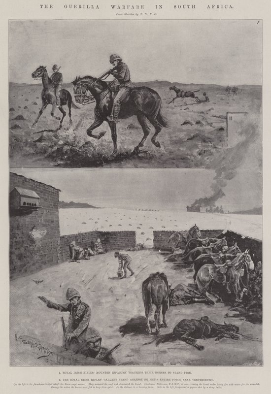 A gerillaháború Dél-Afrikában alkotó: Henry Charles Seppings Wright