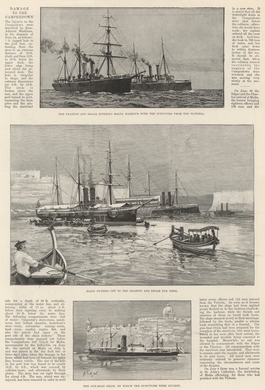 A Victoria elvesztése alkotó: Henry Charles Seppings Wright