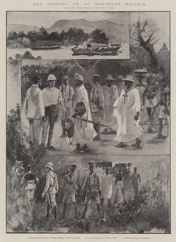 Észak-Nigéria nyitása alkotó: Henry Charles Seppings Wright