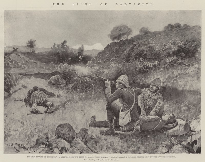 Ladysmith ostroma alkotó: Henry Charles Seppings Wright