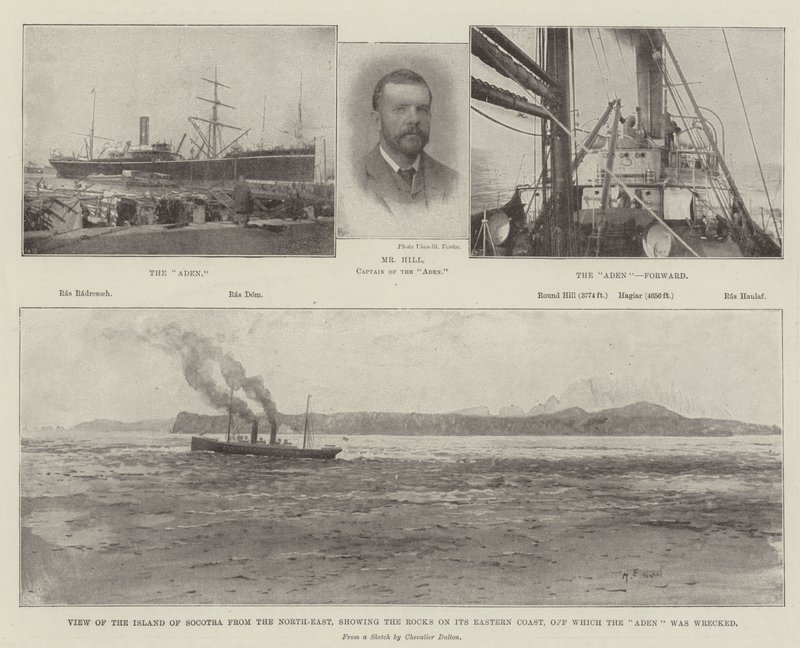 Az Aden roncsa alkotó: Henry Charles Seppings Wright