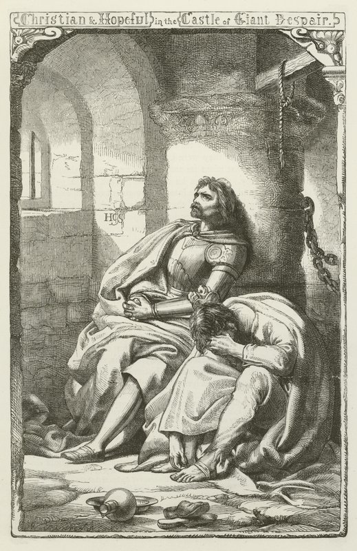 Illusztráció John Bunyan A zarándok útja című művéhez alkotó: Henry Courtney Selous