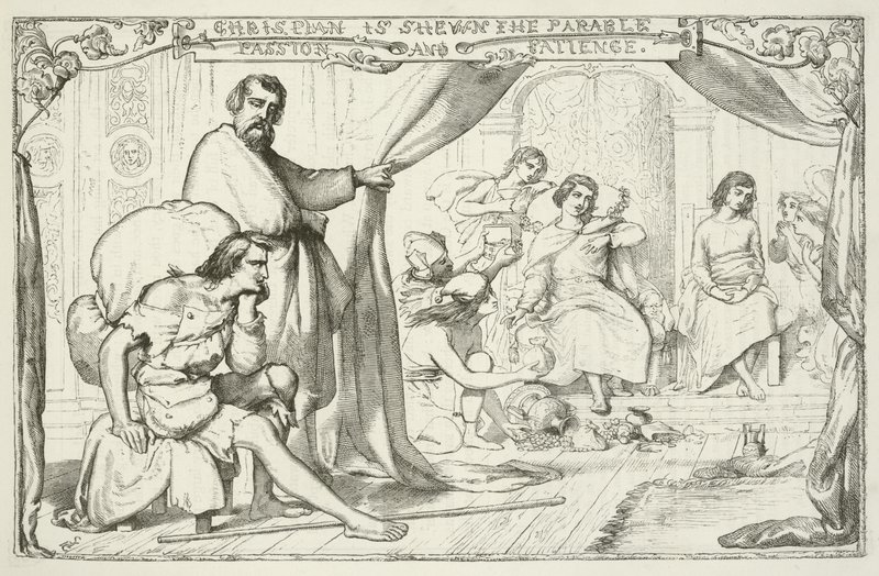 Illusztráció: John Bunyan A zarándok haladásához alkotó: Henry Courtney Selous