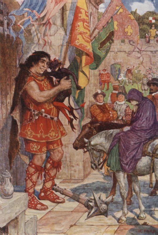 A karjába kapta Dickie-t, és szorosan a fejéhez szorította alkotó: Henry Justice Ford
