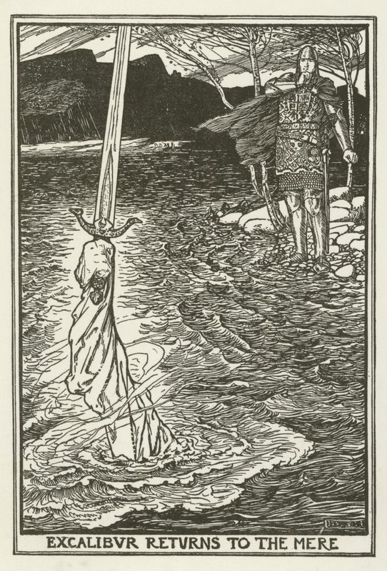 Excalibur visszatér a Mere-ba alkotó: Henry Justice Ford