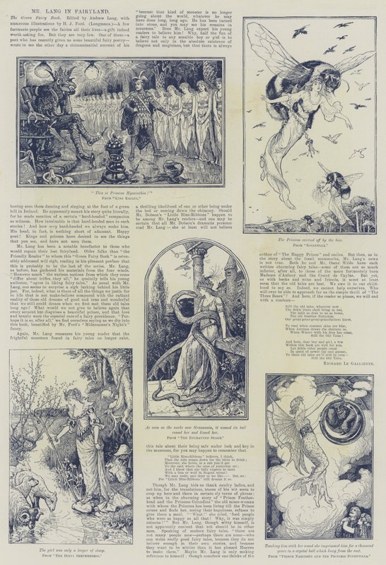 Lang úr Tündérországban alkotó: Henry Justice Ford