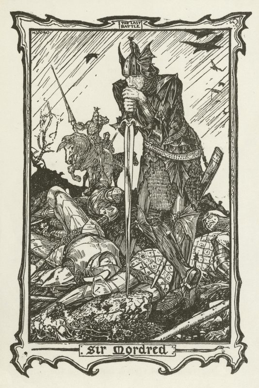 Sir Mordred alkotó: Henry Justice Ford