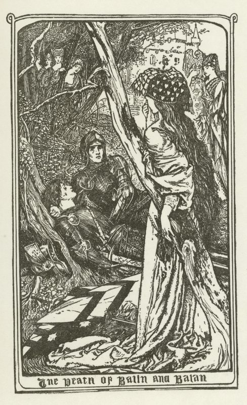Balin és Balan halála alkotó: Henry Justice Ford