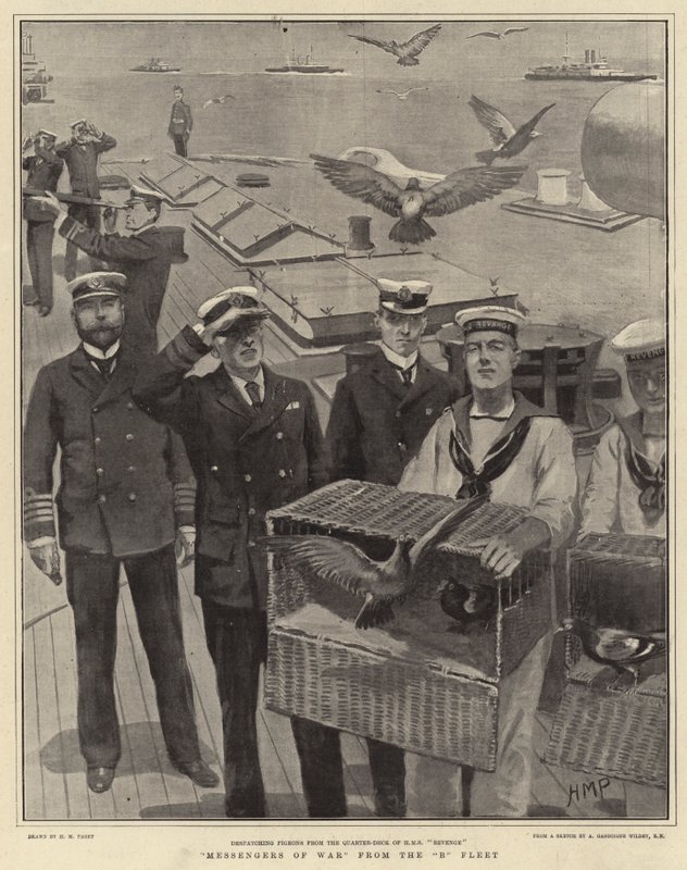 Háborús hírnökök a B-flottából alkotó: Henry Marriott Paget