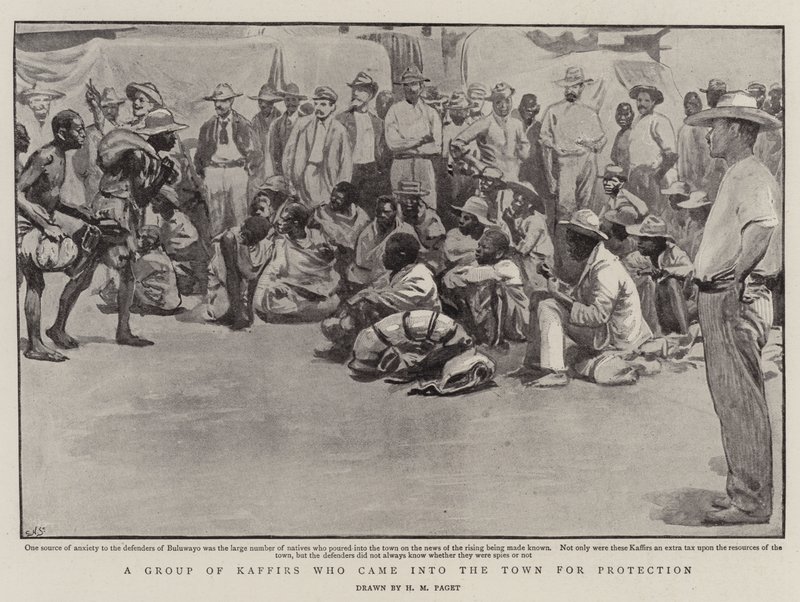 Bulawayo védelme alkotó: Henry Marriott Paget