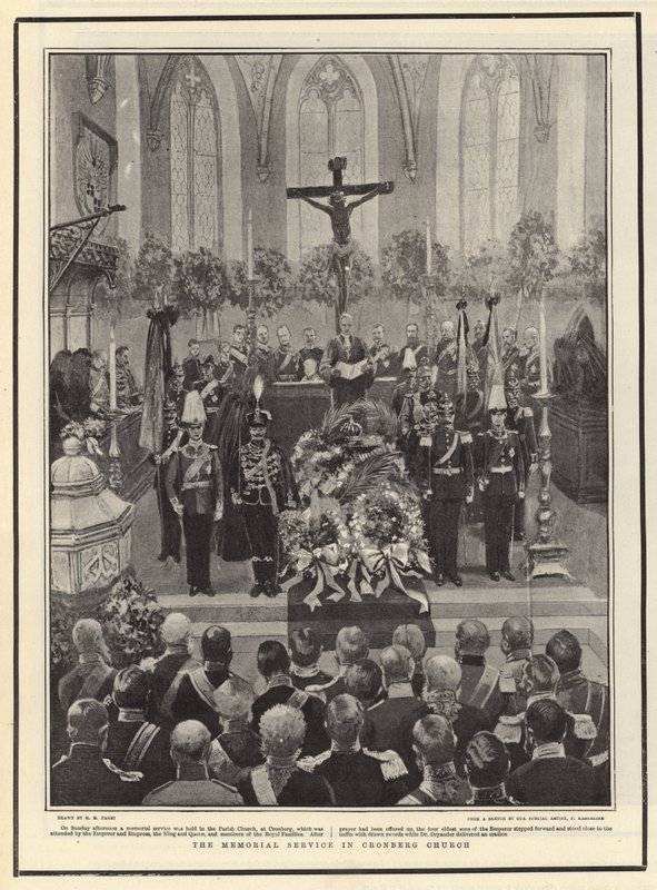 Az emlékmű a Cronberg templomban alkotó: Henry Marriott Paget