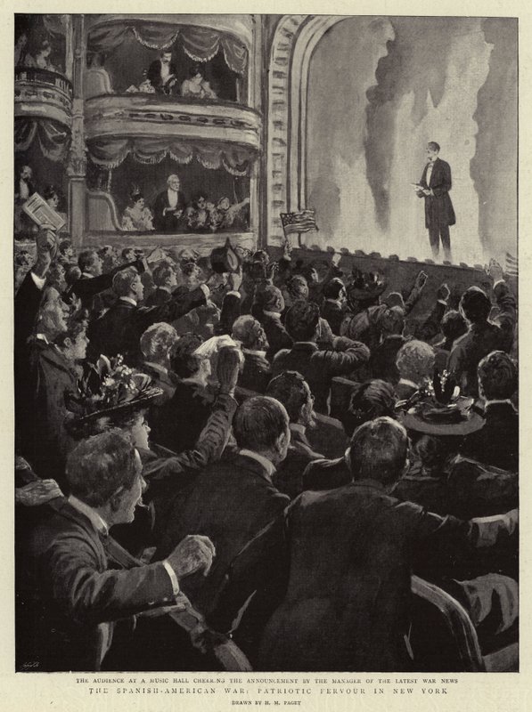 A spanyol-amerikai háború, a hazafias hevület New Yorkban alkotó: Henry Marriott Paget