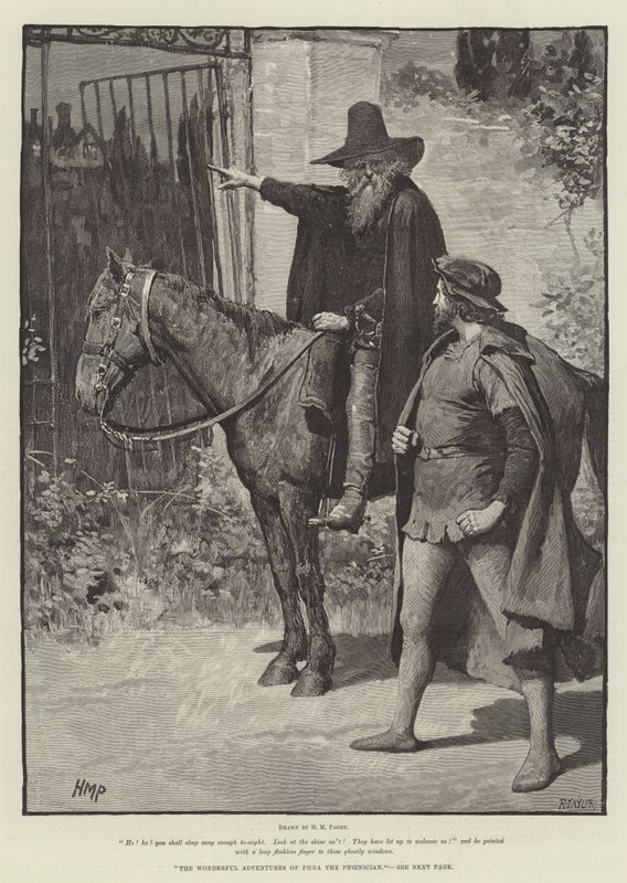 A föníciai Phra csodálatos kalandjai alkotó: Henry Marriott Paget