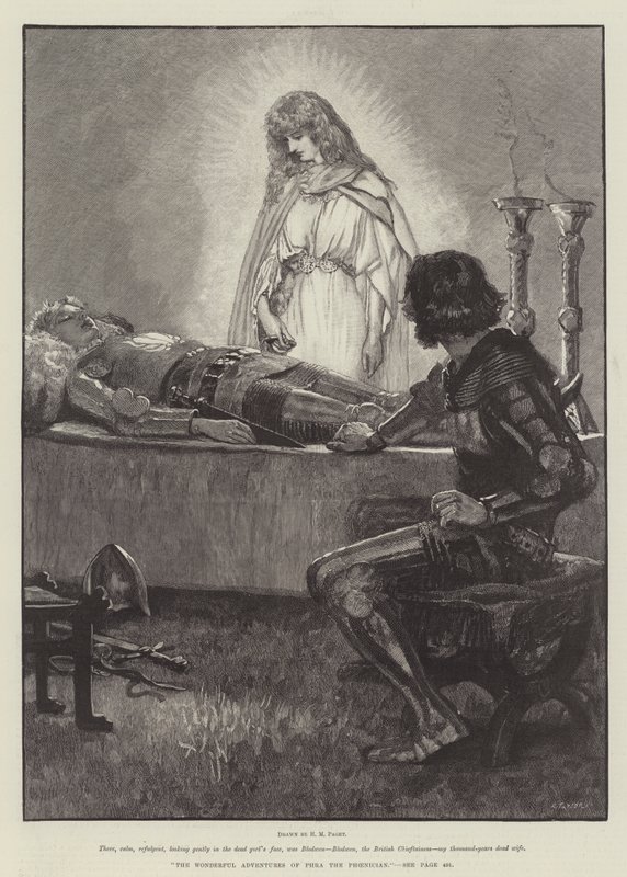 A föníciai Phra csodálatos kalandjai alkotó: Henry Marriott Paget