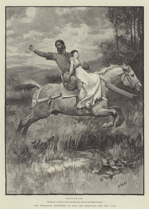 A föníciai Phra csodálatos kalandjai alkotó: Henry Marriott Paget