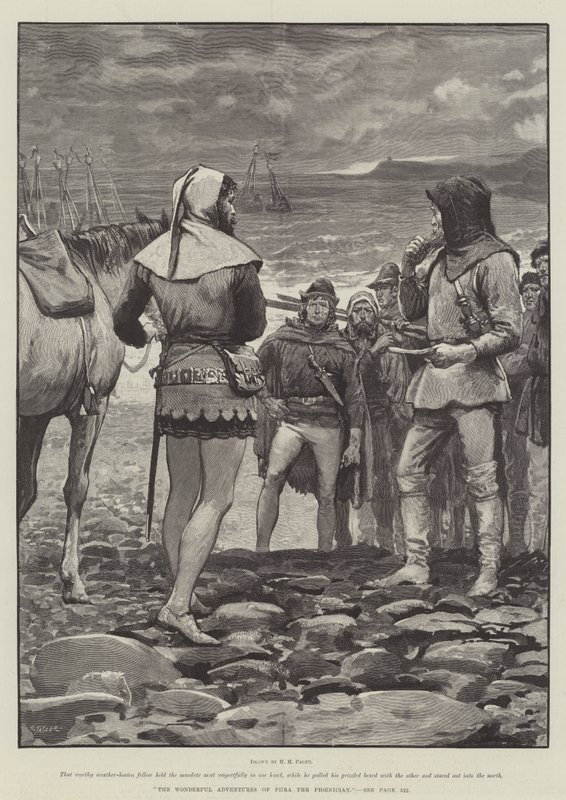A föníciai Phra csodálatos kalandjai alkotó: Henry Marriott Paget