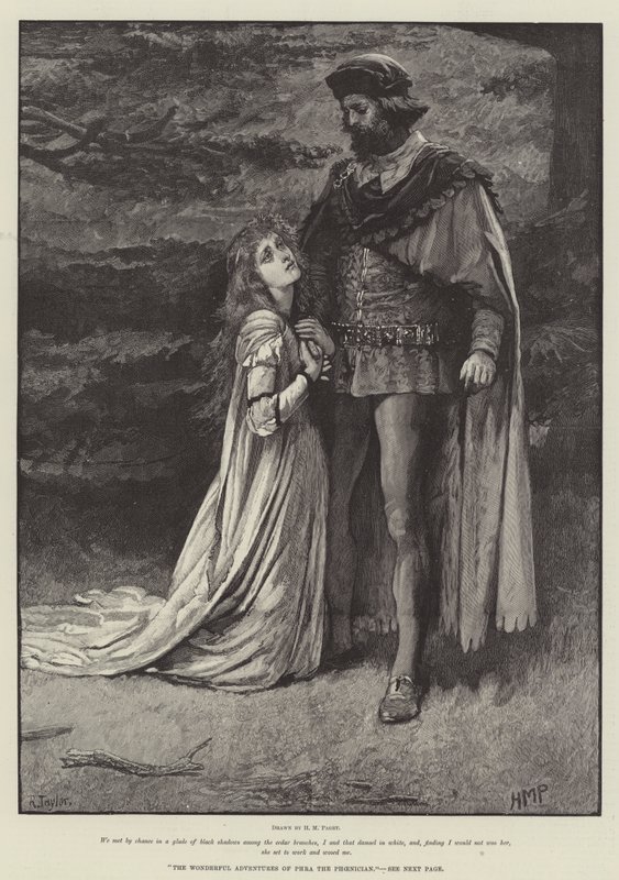 A föníciai Phra csodálatos kalandjai alkotó: Henry Marriott Paget