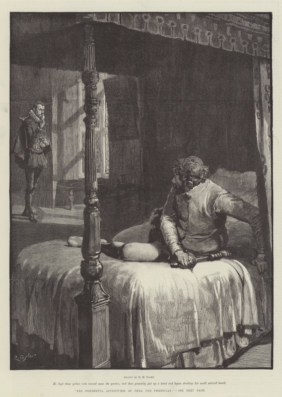 A föníciai Phra csodálatos kalandjai alkotó: Henry Marriott Paget