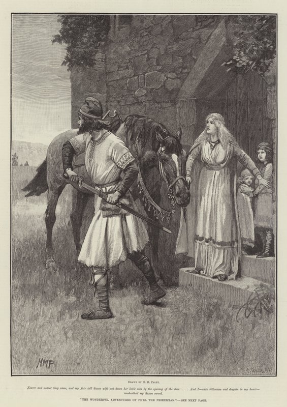 A föníciai Phra csodálatos kalandjai alkotó: Henry Marriott Paget