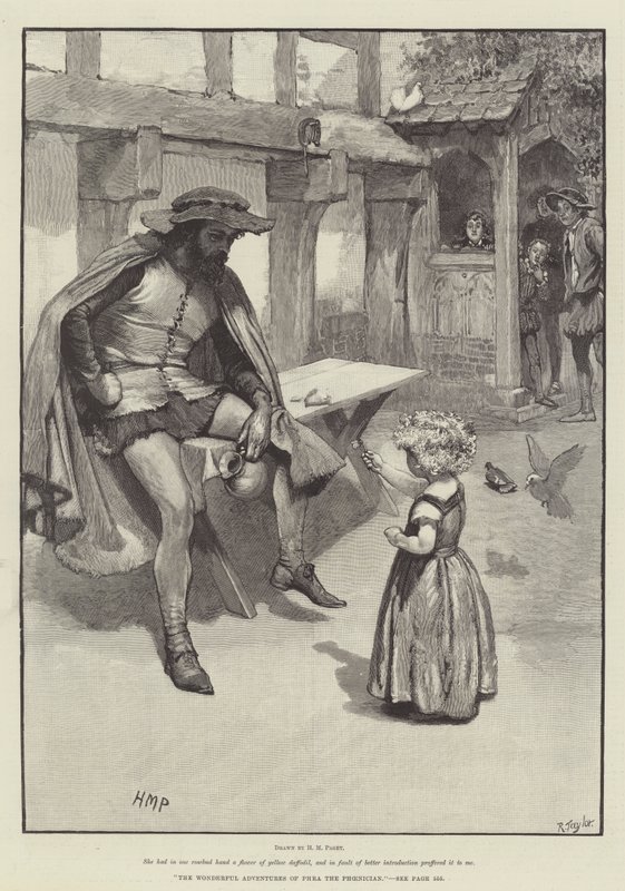 A föníciai Phra csodálatos kalandjai alkotó: Henry Marriott Paget