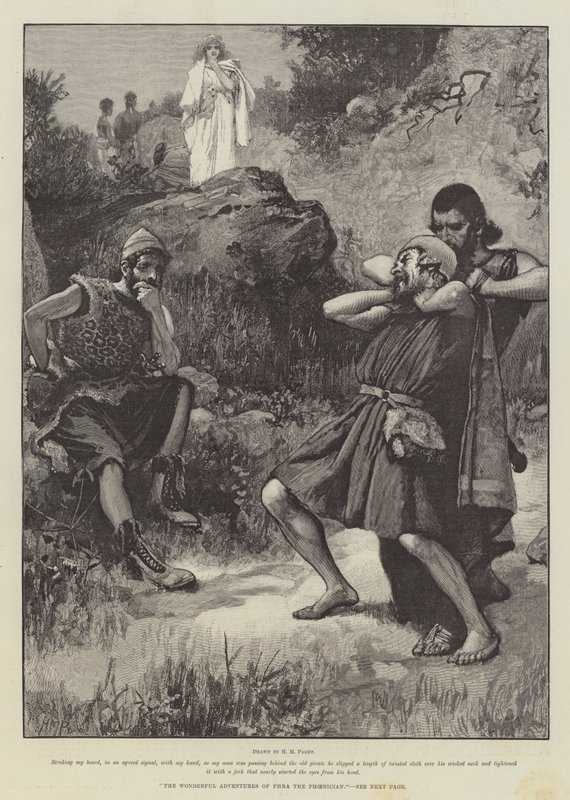 A föníciai Phra csodálatos kalandjai alkotó: Henry Marriott Paget