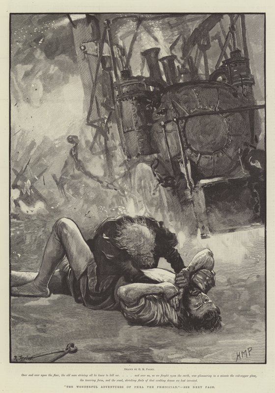A föníciai Phra csodálatos kalandjai alkotó: Henry Marriott Paget
