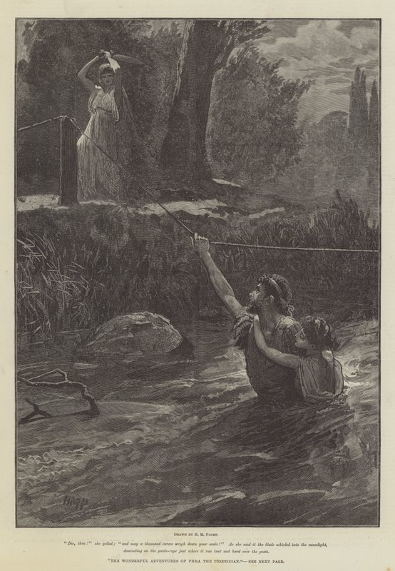 A föníciai Phra csodálatos kalandjai alkotó: Henry Marriott Paget