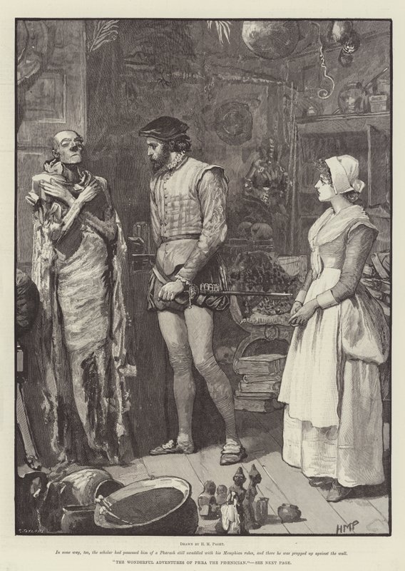 A föníciai Phra csodálatos kalandjai alkotó: Henry Marriott Paget