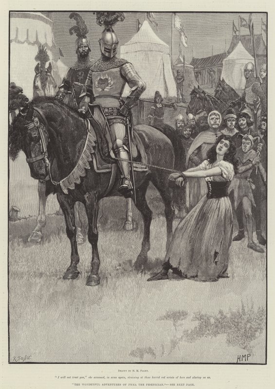 A föníciai Phra csodálatos kalandjai alkotó: Henry Marriott Paget