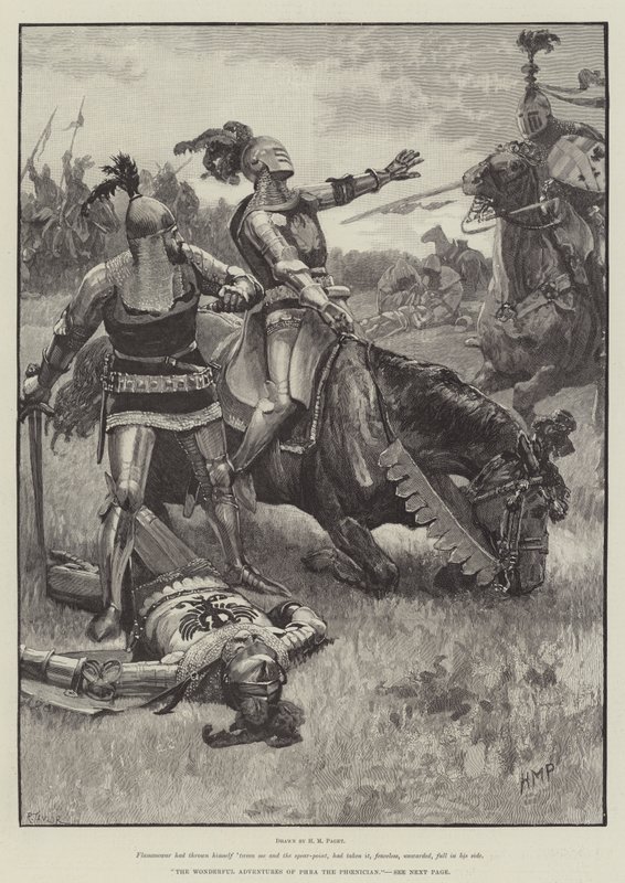 A föníciai Phra csodálatos kalandjai alkotó: Henry Marriott Paget
