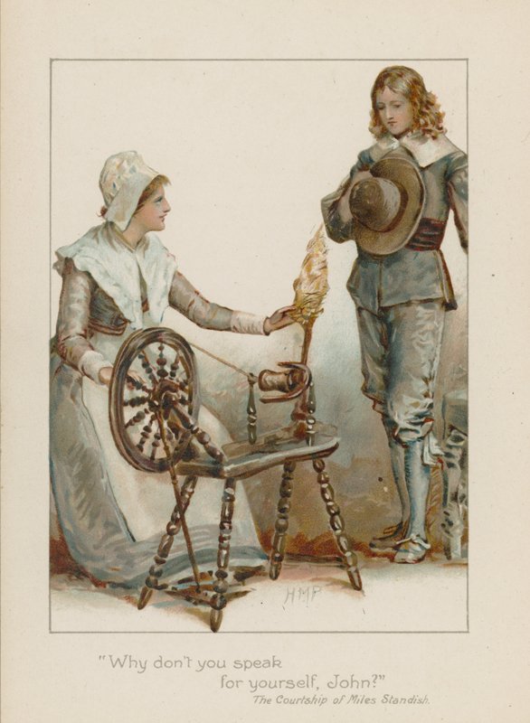 Miért nem beszélsz a magad nevében, John (chromolitho) alkotó: Henry Marriott Paget