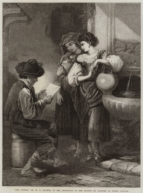 A levél alkotó: Henry Parsons Riviere