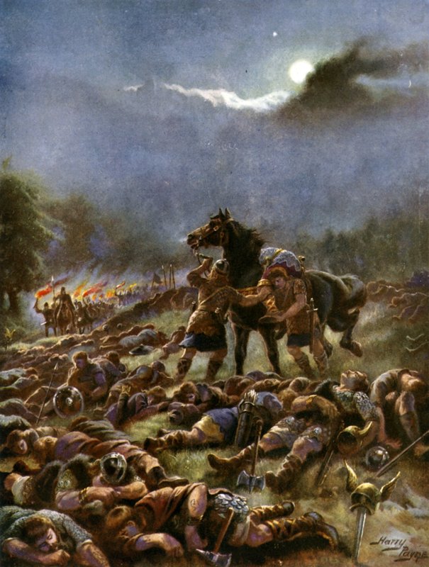 Sweyn megmérgezett hadserege, 1036 alkotó: Henry Payne