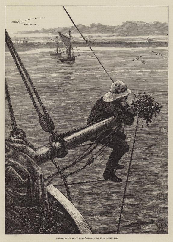 Karácsony a hullámon alkotó: Henry Robert Robertson